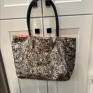 Leopard Print Tote Bag